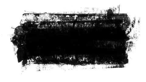 Animation brush stroke on a white background Stock Footage 129456558