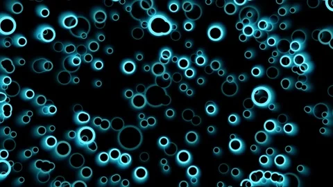 Animation of bubble round Stock Footage 249339648