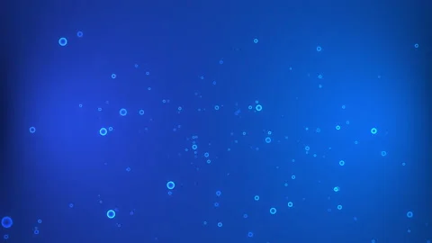 Animation of bubbles moving and floating on blue background. Stock Footage 130243883