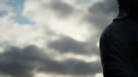 Animation of buddha statue Stock Footage 155231432