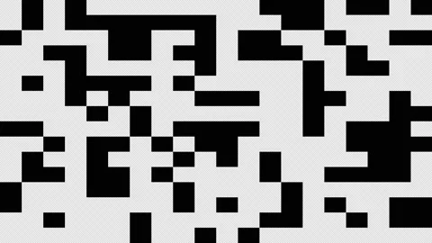 Animation bundle square with Alpha channel Video stock 145599111