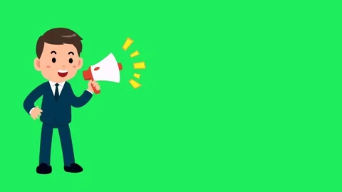 Animation businessman  Stock Footage 129895423