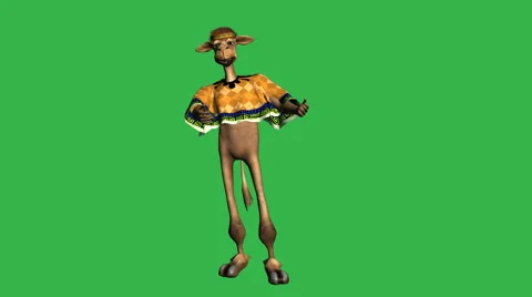 ANIMATION - CAMEL talking 스톡 동영상 46736896