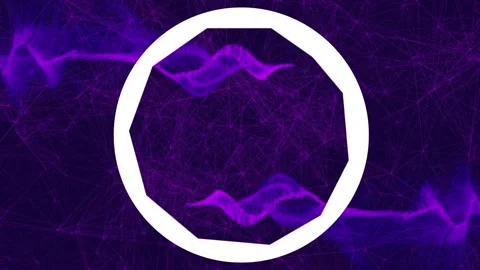 Animation of camera iris on violet backg... | Stock Video | Pond5