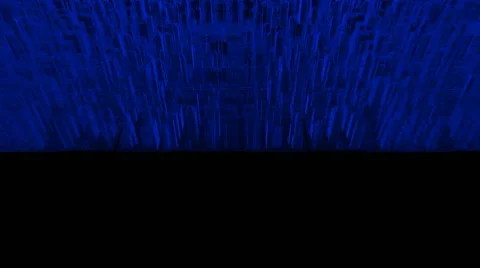 Animation of a camera moving among city buildings Stock Footage 64220155