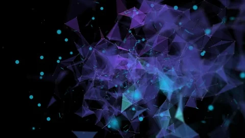 Animation of cell, virus or DNA division. Stock Footage 123328814