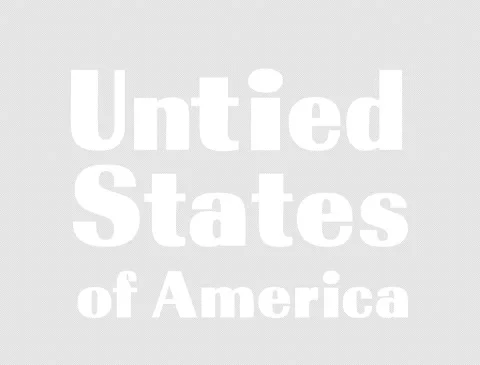 Animation that changes United to Untied, transparent background Stock Footage 160863055