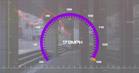 Animation of changing numbers in loading... | Stock Video | Pond5