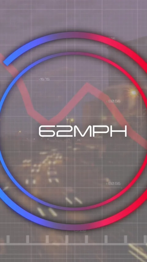Animation of changing numbers in loading speedometer, graphs, time-lapse of Stock Footage 344693579