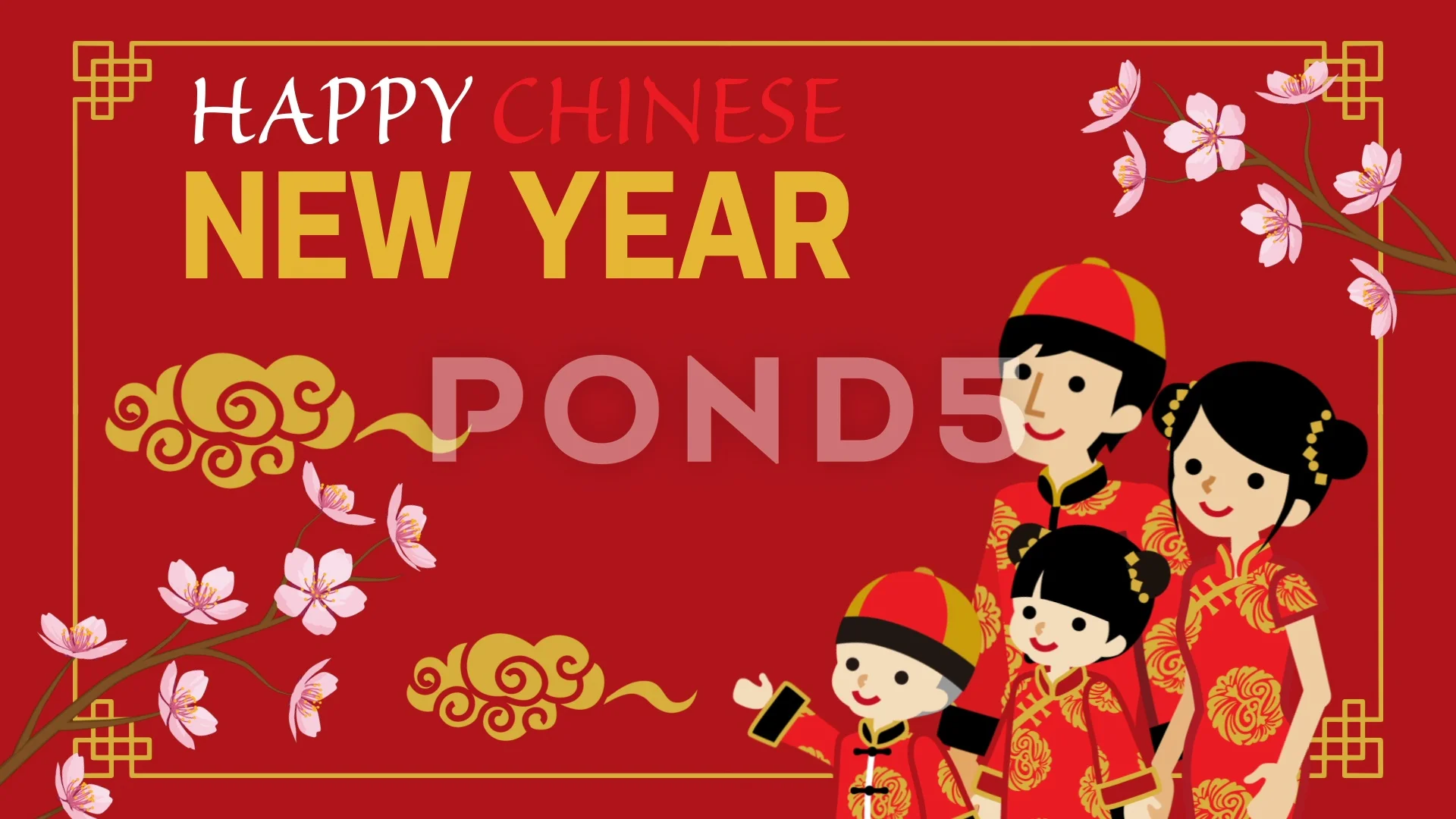 Happy Chinese New Year Animation