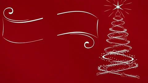 Animation Christmas card Stock Footage 215769257