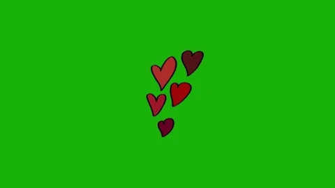 Like animation on chroma key 库存影片 334418108