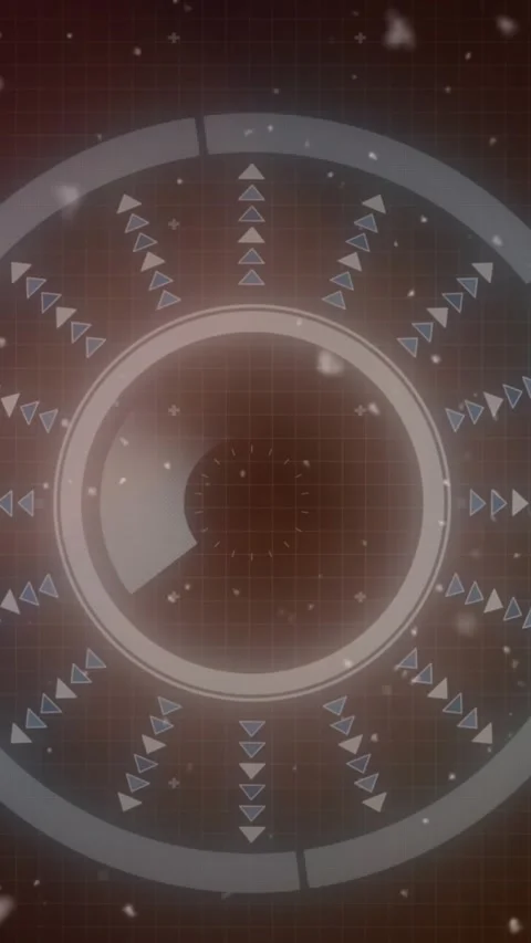 Animation of circle loading and screens with globe, graphs and programming Stockbeeldmateriaal 343721211
