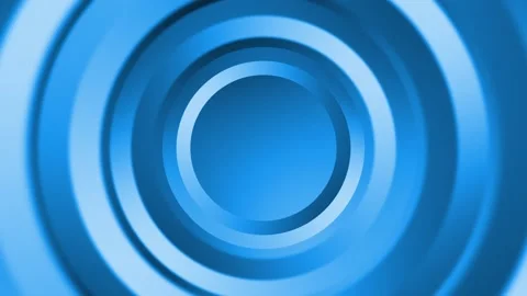 Animation of circles diverging from the center. Stock Footage 151655005