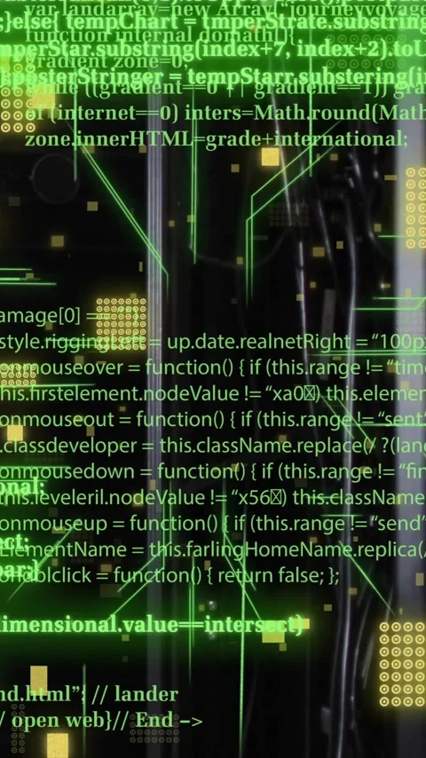 Animation of circuit board and data processing over computer servers Stock Footage 343028167