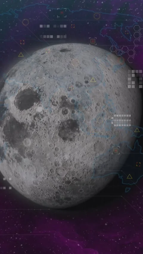 Animation of circuit board pattern over geometric shapes on map against globe Stock Footage 321172204