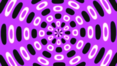 Animation of circular patterns that expand and pulsate rhythmically Stock Footage 339045373