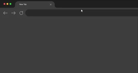 Animation closing the browser tab of a search engine and discussion forum Stock Footage 317364108