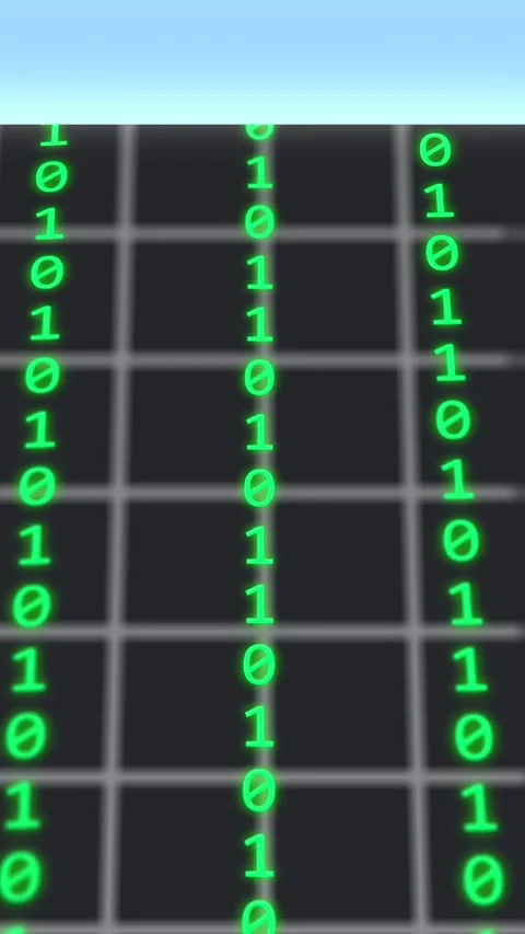 Animation of cloud icon and digital screens over binary coding Stock Footage 323897879