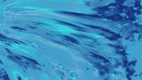 Animation of cloud turbulence in the sky. Video stock 232862431