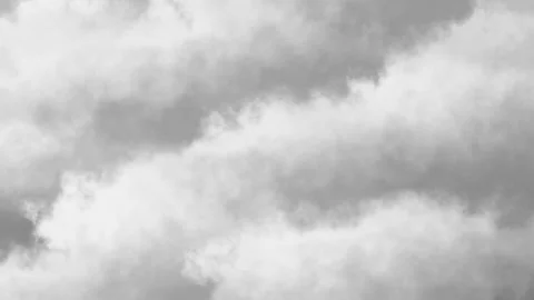 Animation of clouds in the dark sky Stock Footage 325408039