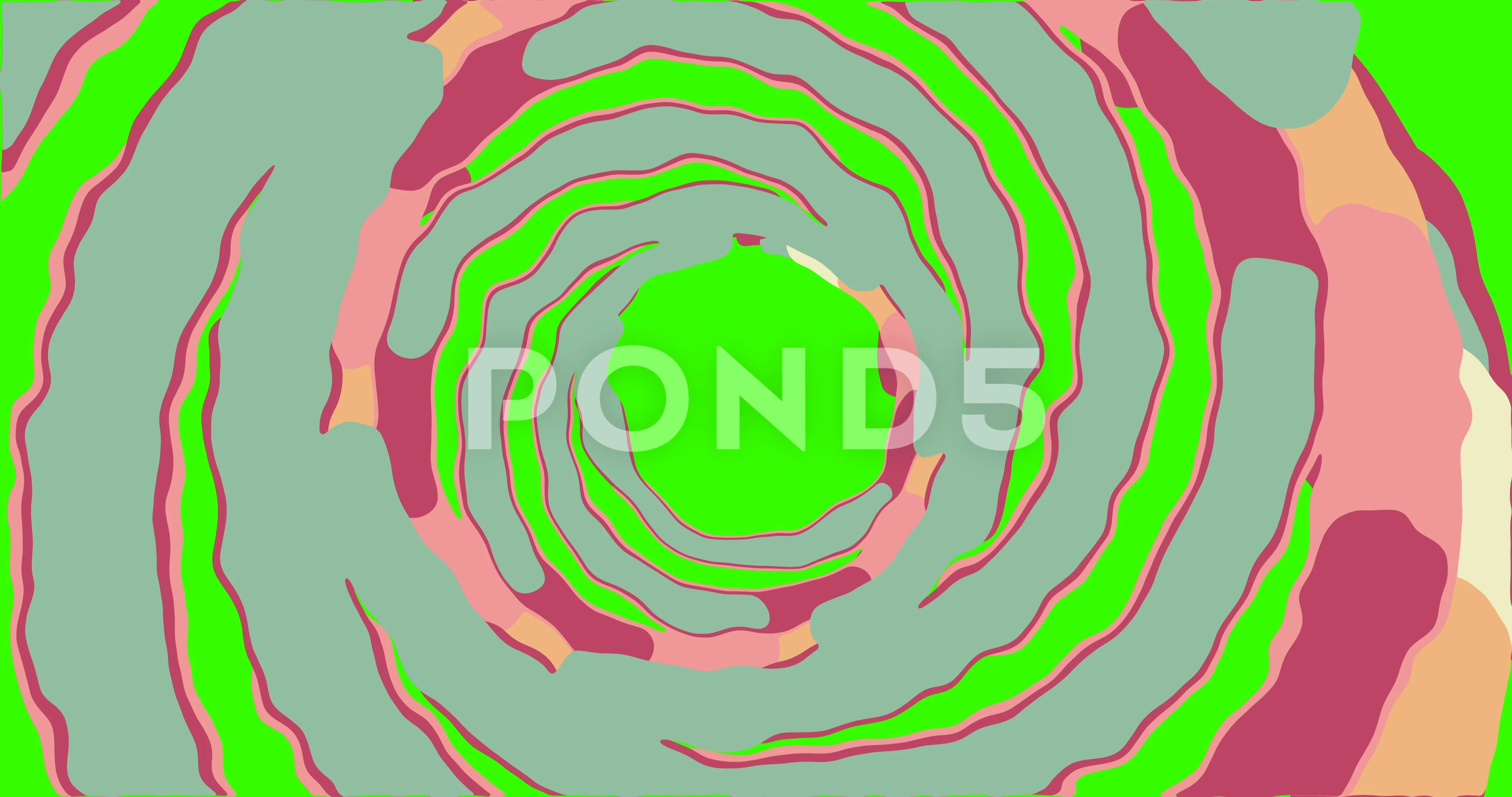 Animation of color transition of a round... | Stock Video | Pond5