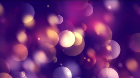 Animation of colorful circles, bokeh background Stock Footage 46065775