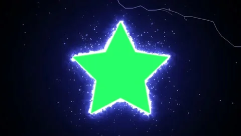 Animation colorful geometric shape for intro template wit green space. Stock Footage 204615925