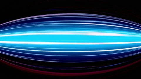 Animation colorful speed lines in space. Stock Footage 157521980