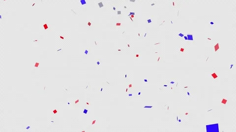 Animation of colourful confetti falling background video Stock Footage 328421999