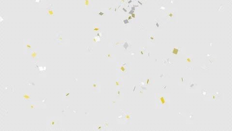Animation of colourful confetti falling background video Stock Footage 328422432