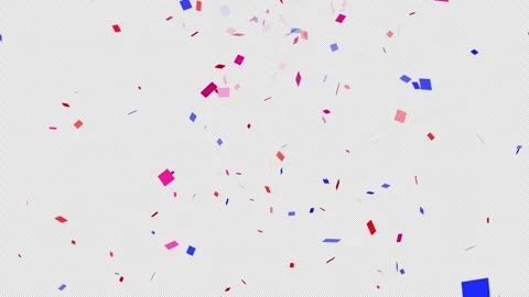 Animation of colourful confetti falling background video Stock Footage 328422894