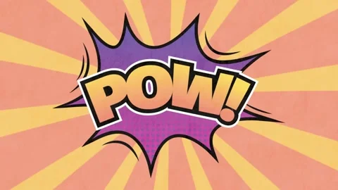 Animation of comic 5 options text over multiple comic speech bubbles with comic Stock Footage 169505485