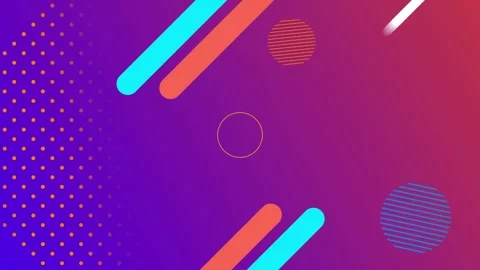 Animation of comic speech bubbles with comic sound effects texts Stock Footage 328082368