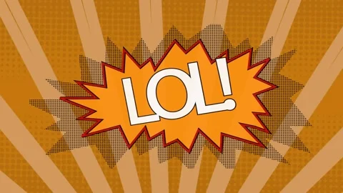 Animation of comic speech bubbles with comic sound effects texts Stock Footage 329222721