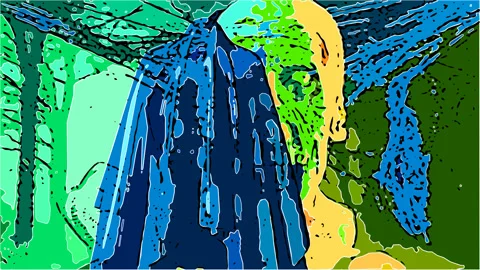 Animation in comic style of devilish characters , monsters and ghost... Stock Footage 165680965