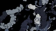 Animation Of Comic Style Explosion Stock Footage