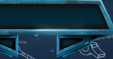 Animation of computer circuit board over safe lock on black background Stock Footage 330590959