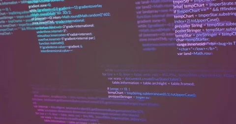 Animation of computer data processing ov... | Stock Video | Pond5