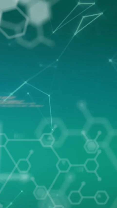 Animation of connected dots forming geometric shapes, mathematical drawings and Stock Footage 344693215