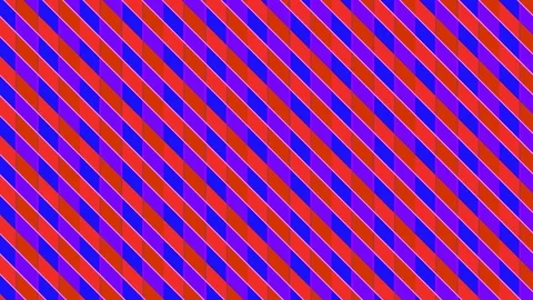 Animation consisting of intersected colored stripes. Video stock 124116623