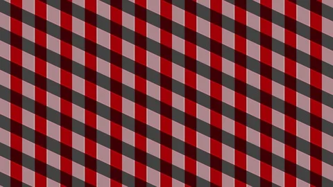 Animation consisting of intersected colored stripes. Vídeos de archivo 124682890
