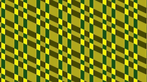 Animation consisting of intersected colored stripes. Stockbeeldmateriaal 124682998