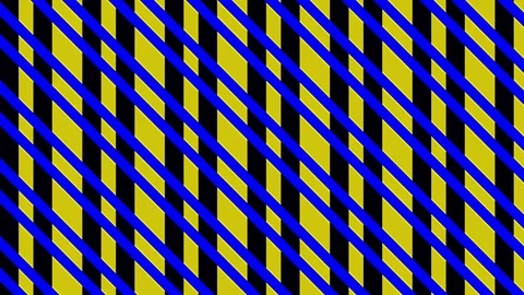 Animation consisting of intersected colored stripes. Video stock 125268573