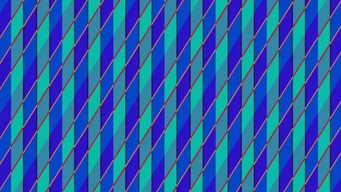 Animation consisting of intersected colored stripes. 動画素材 125978235