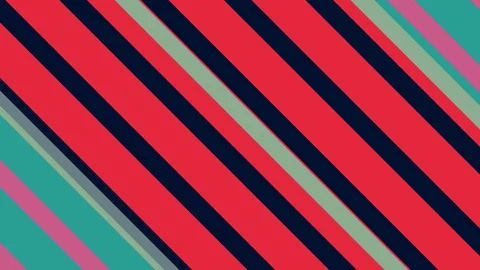 Animation consisting of intersected colored stripes. Video stock 127960622