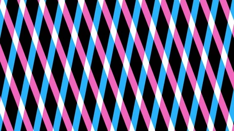 Animation consisting of intersected colored stripes. Stock Footage 127960789