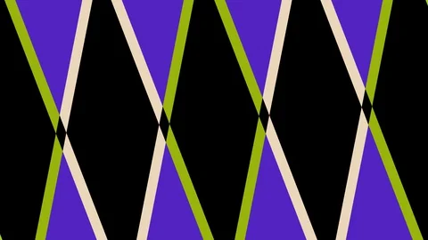 Animation consisting of intersected colored stripes. 스톡 동영상 129417908