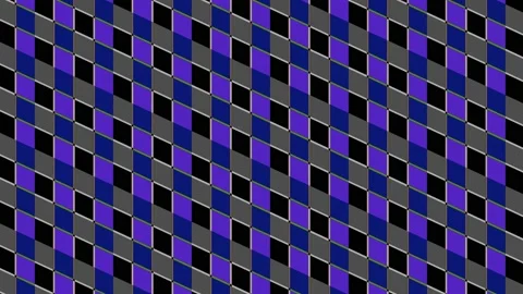 Animation consisting of intersected colored stripes. Vidéo 130622278
