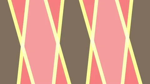 Animation consisting of intersected colored stripes. Stock-Footage 130622570